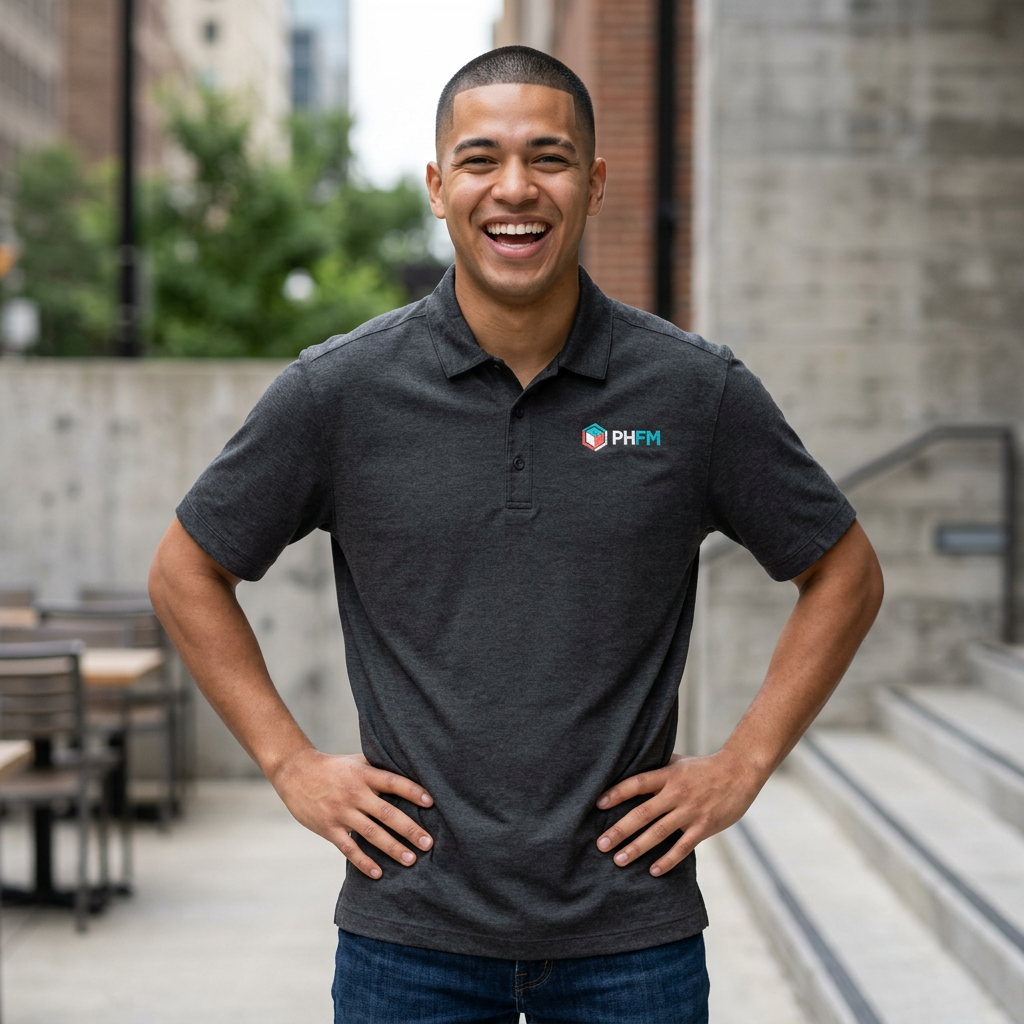 Men's Port Authority® Fine Pique Blend Polo