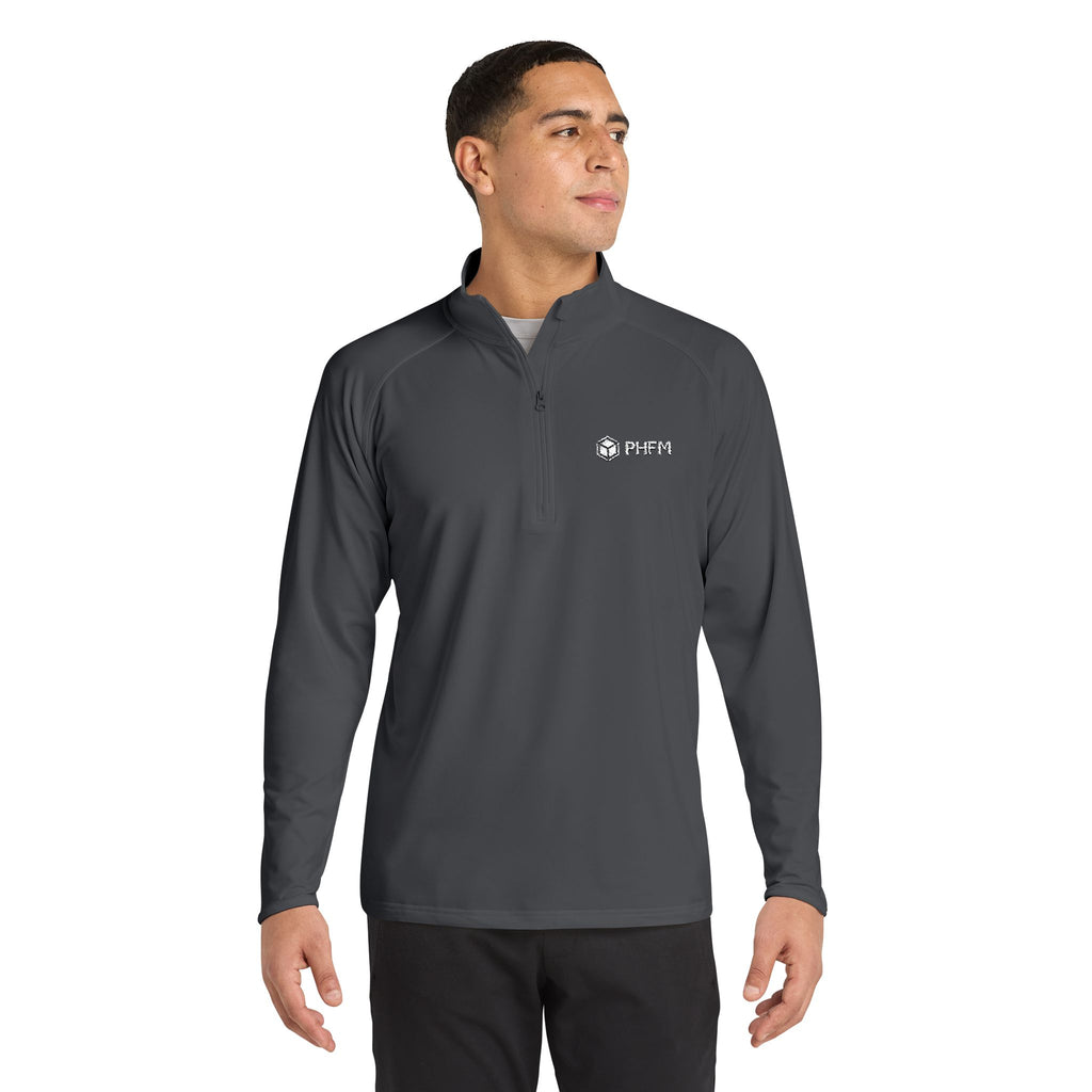 Men's Sport-Wick® Stretch Quarter-Zip Pullover (Embroidery)