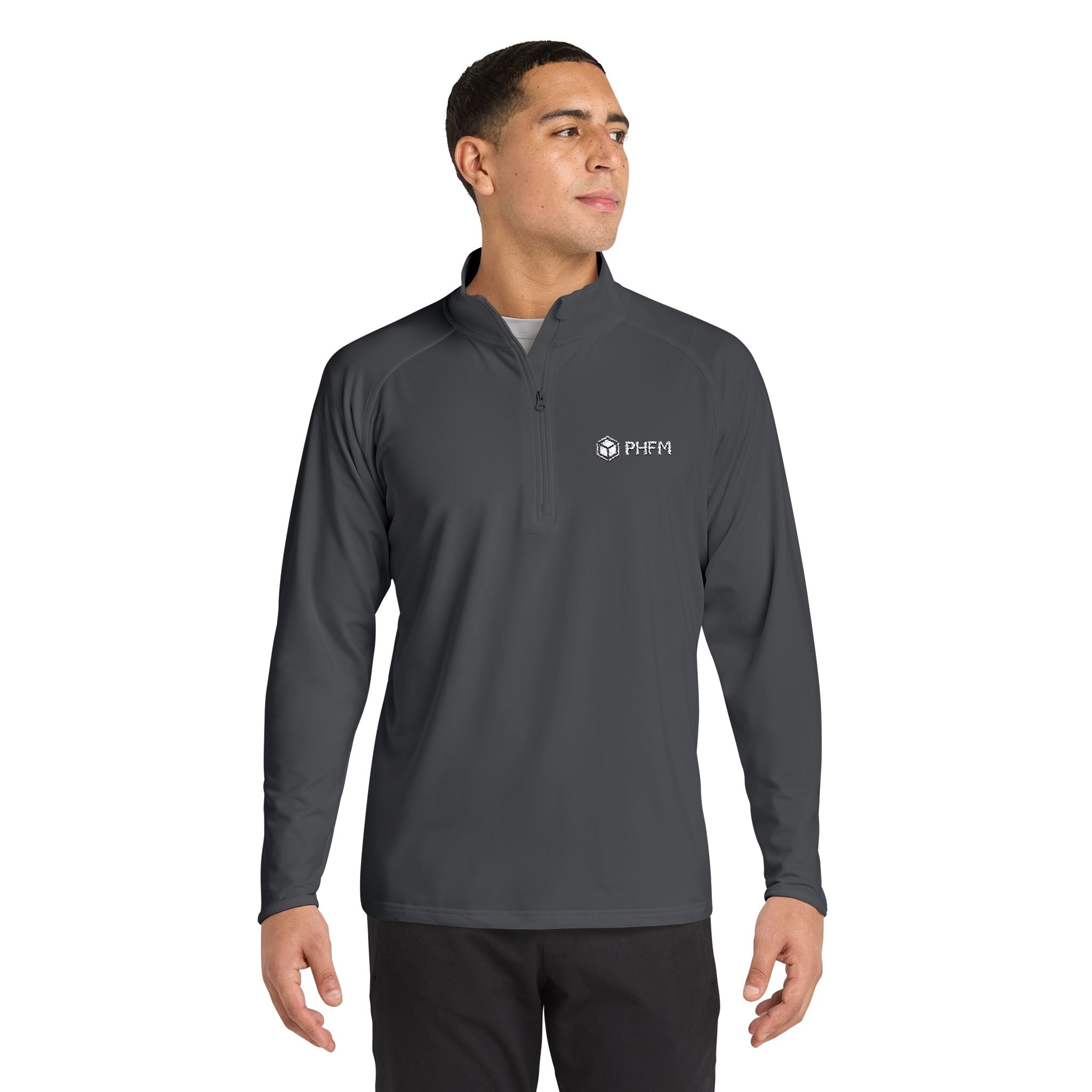 Men's Sport-Wick® Stretch Quarter-Zip Pullover (Embroidery)
