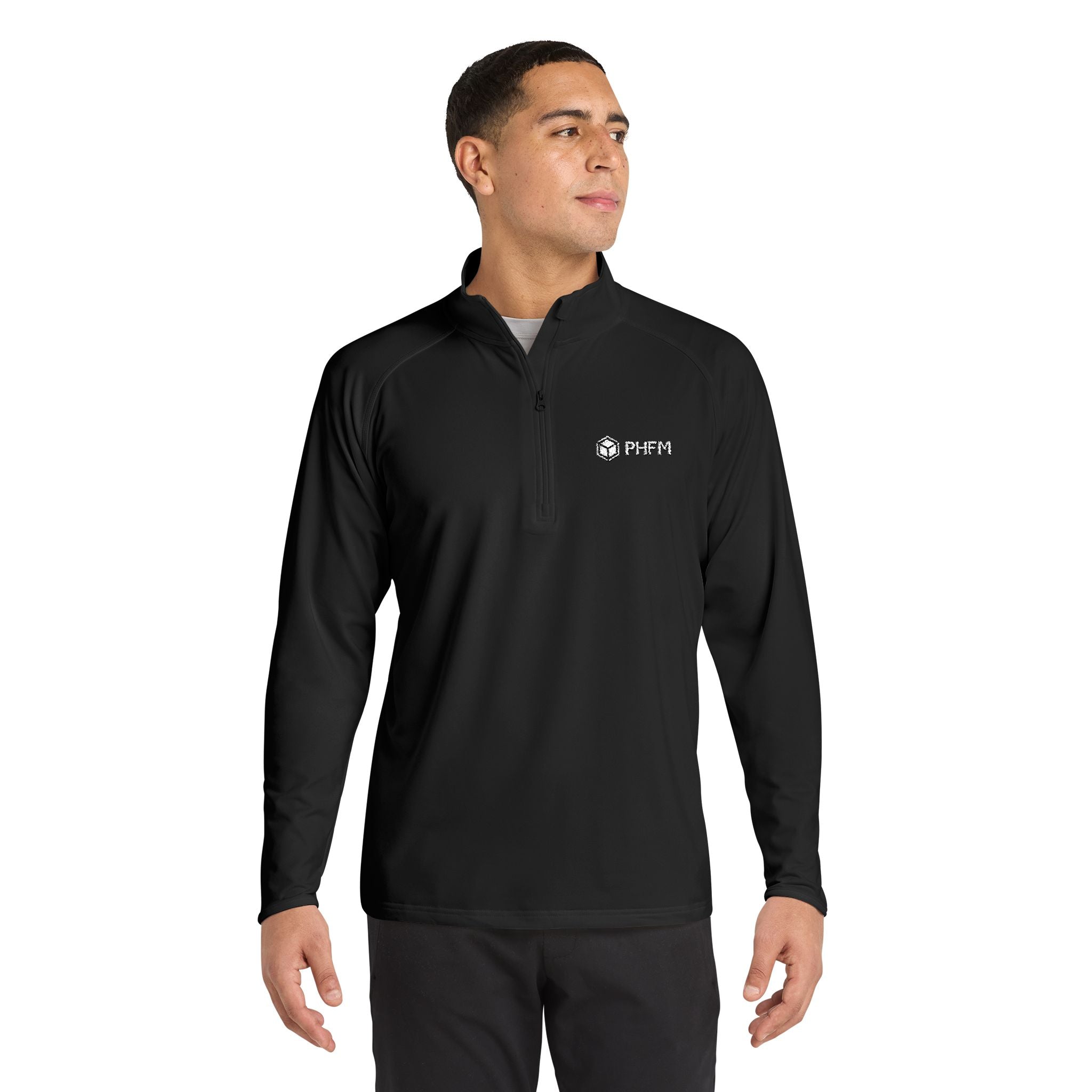 Men's Sport-Wick® Stretch Quarter-Zip Pullover (Embroidery)